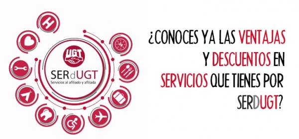 Servicios para afiliados a UGT