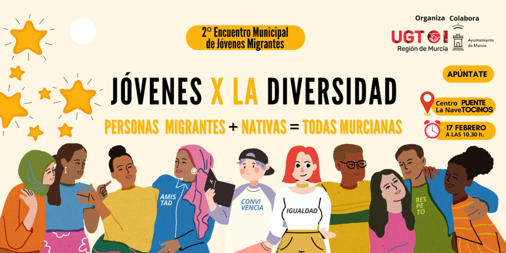 Puente Tocinos acoge este sábado el  II Encuentro “Jóvenes x la diversidad” organizado por UGT