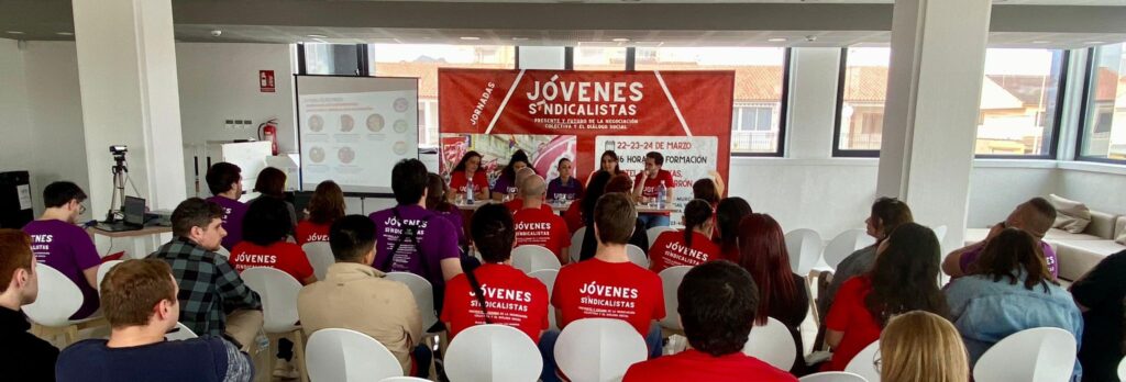 Sesenta jóvenes de UGT Región de Murcia participan en las jornadas “Jóvenes Sindicalistas” hablando de presente y futuro de la clase trabajadora