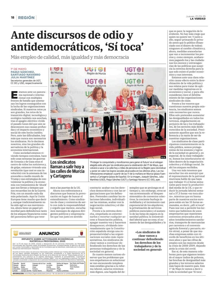 Ante discursos de odio y antidemocráticos, ‘Sí toca’