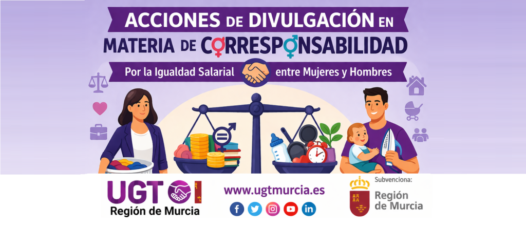 ¿Qué es la corresponsabilidad?  ¿Cómo puedo fomentar la igualdad entre hombres y mujeres? Documentos divulgativos de @UGTMurcia