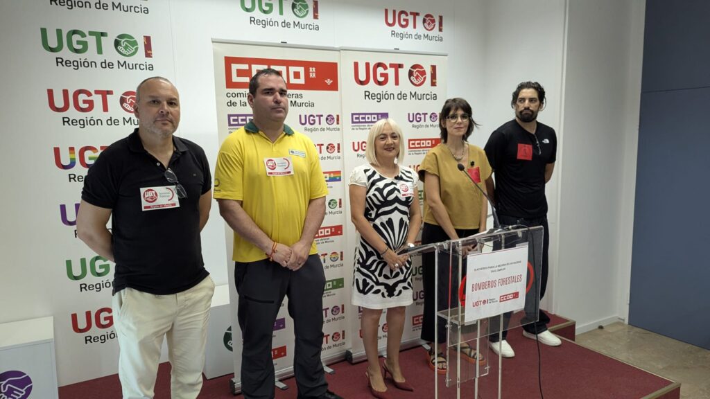Acuerdo en las negociaciones entre UGT y CCOO y Gobierno Regional para dignificar a los Bomberos Forestales