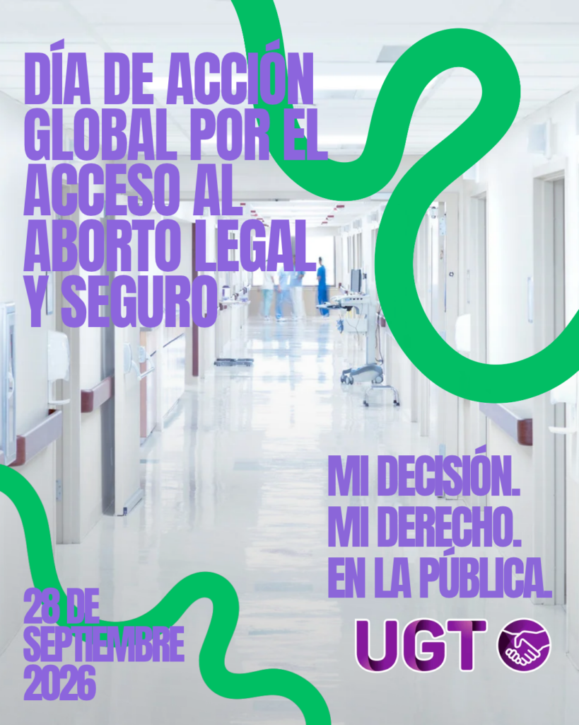 UGT reclama el cumplimiento efectivo del derecho a la interrupción voluntaria del embarazo
